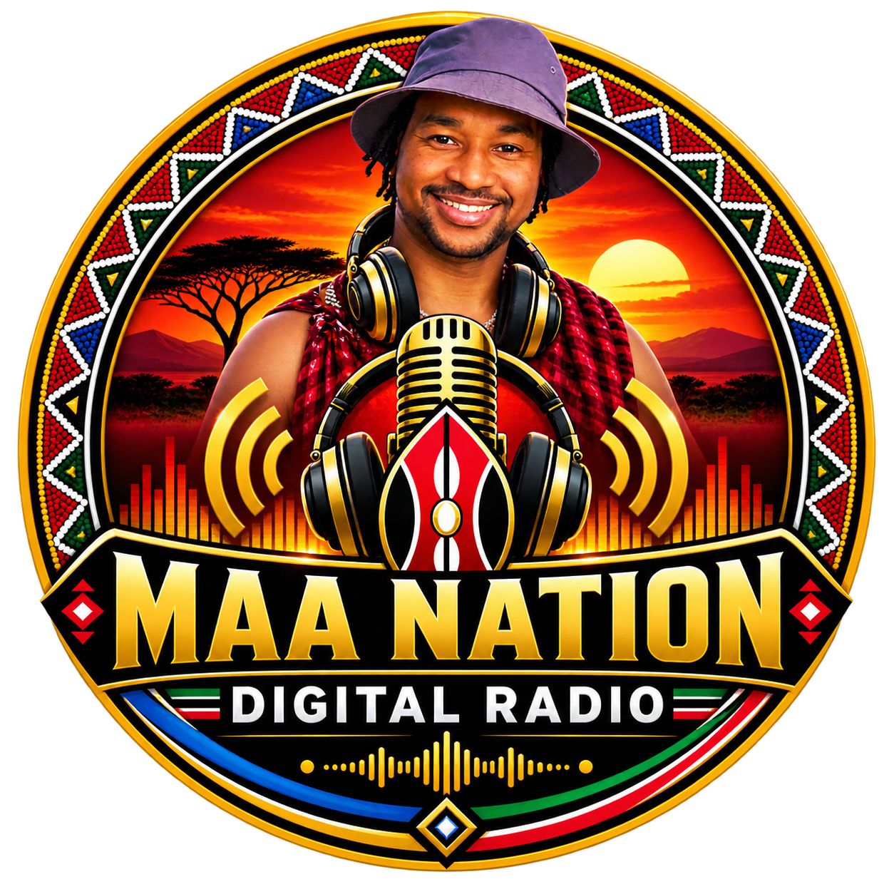 Maa Nation Digital Radio logo